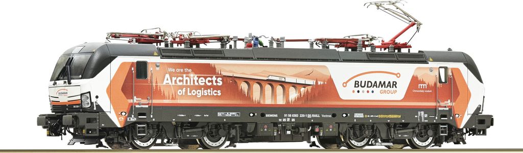 Roco 78070 H0 Elektrolokomotive 383 220-1 Budamar 3 Leiter System