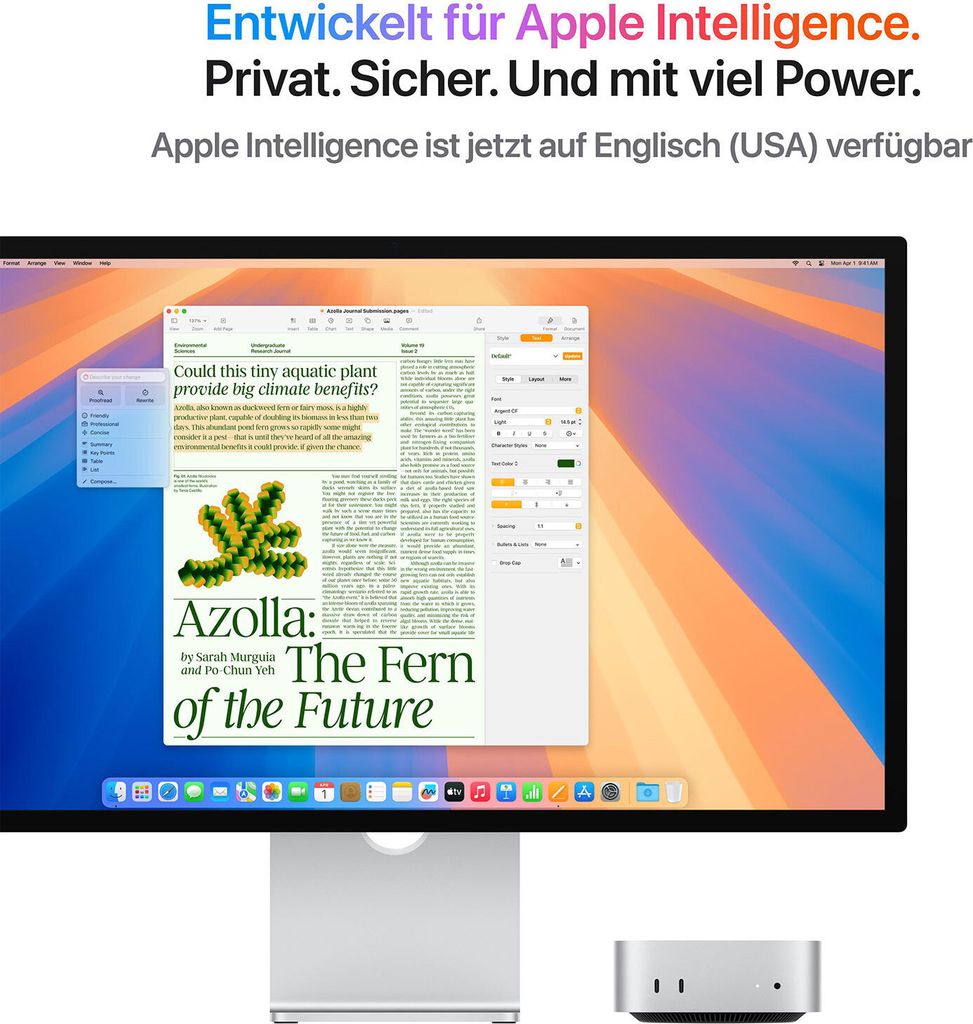 Apple Mac mini, M4 - 10-rdzeniowy CPU / 10-rdzeniowy GPU, Zdjęcie produktu 4