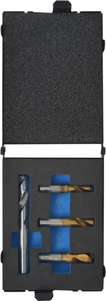 Kit forets pour points de soudure HSS spécial carrosserie - 4 forets