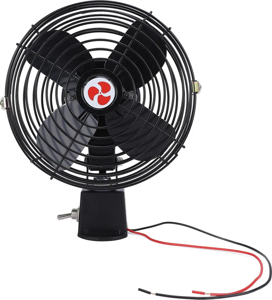 Ventilateur 12V pour camping-car et bateau 8 pouces air frais haute vitesse