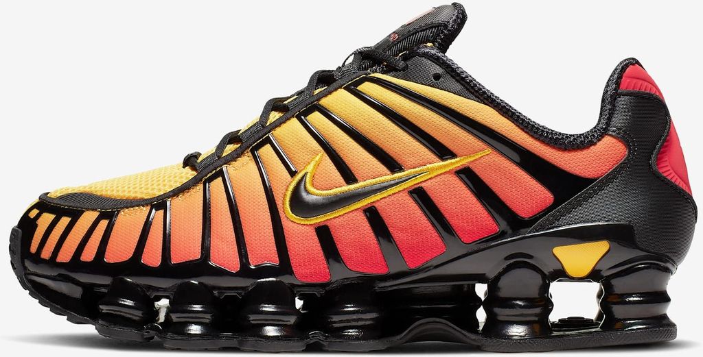 Nike Shox TL "Sunrise" Gelb/Orange, Größe: 36,5