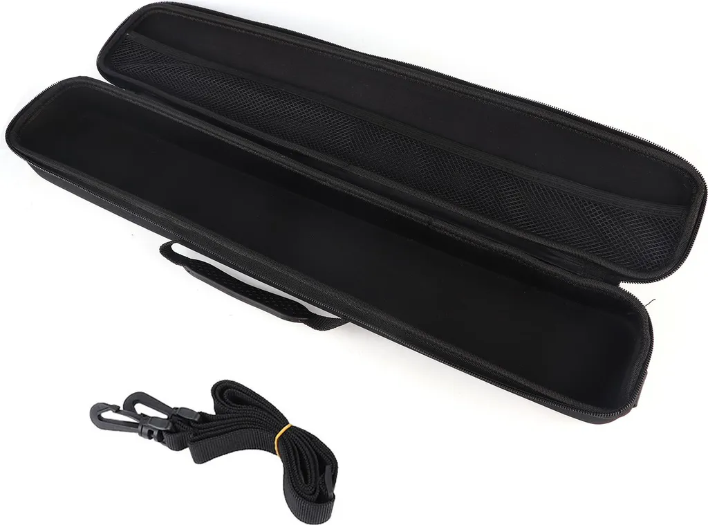 Fourreau de pêche rigide et imperméable avec bandoulière ajustable de 120cm