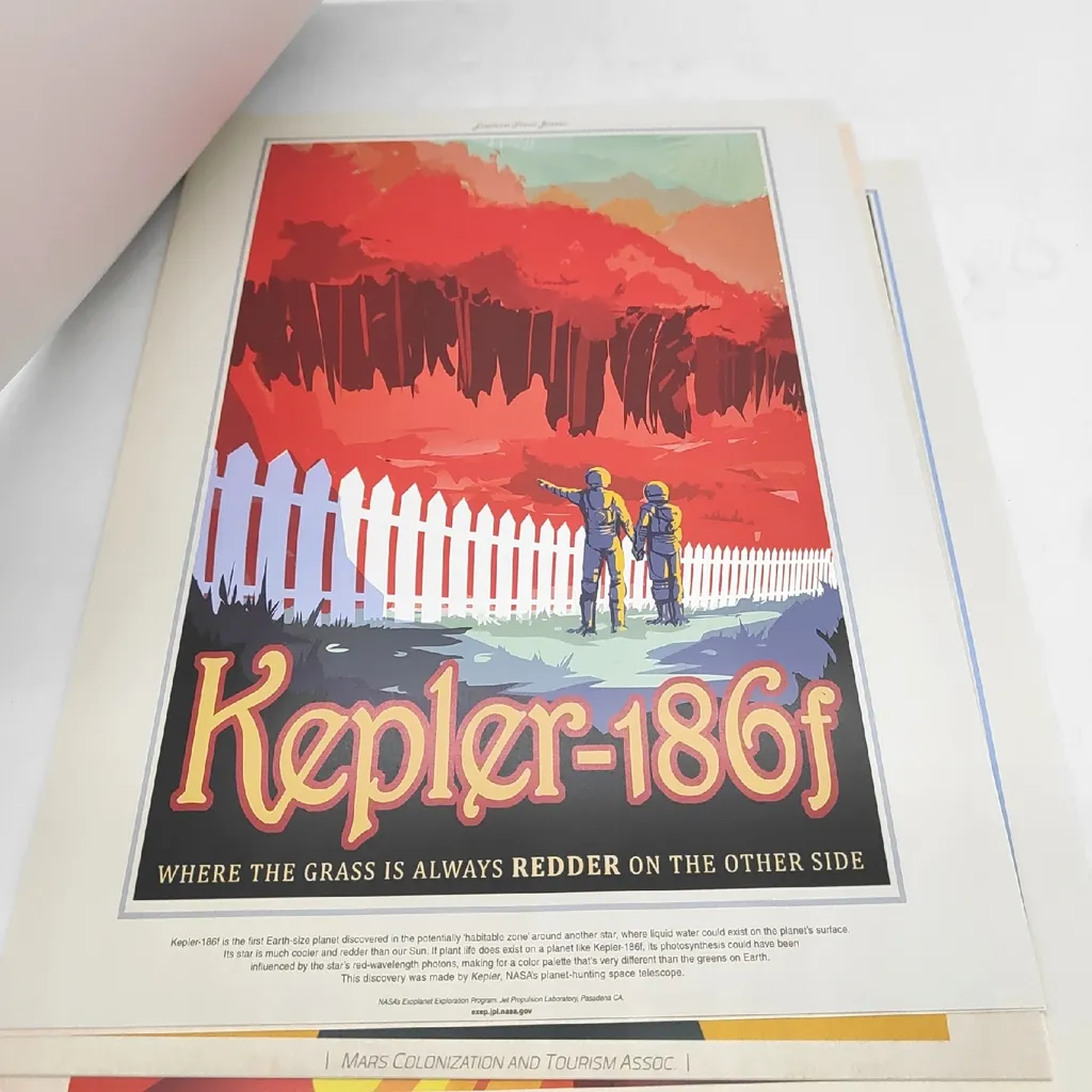 Doppelganger33 LTD NASA Poster Exploration Espace Pack x18 Impressions