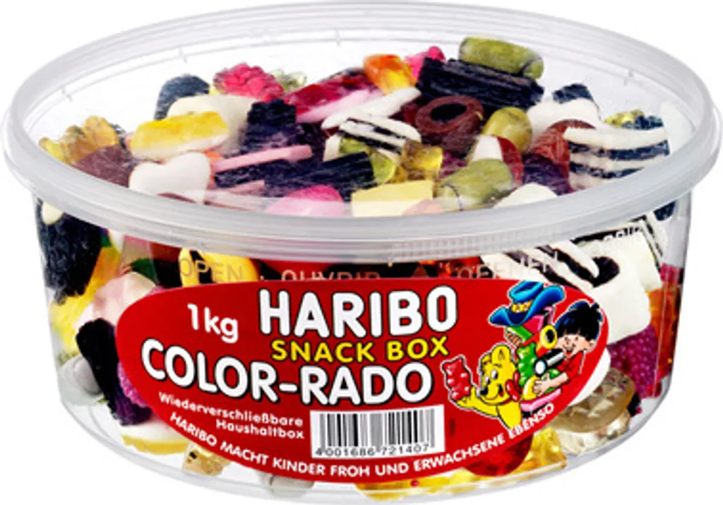 Haribo Color-Rado - 6 X 1 Kg Fruchtgummi | Kaufland.de