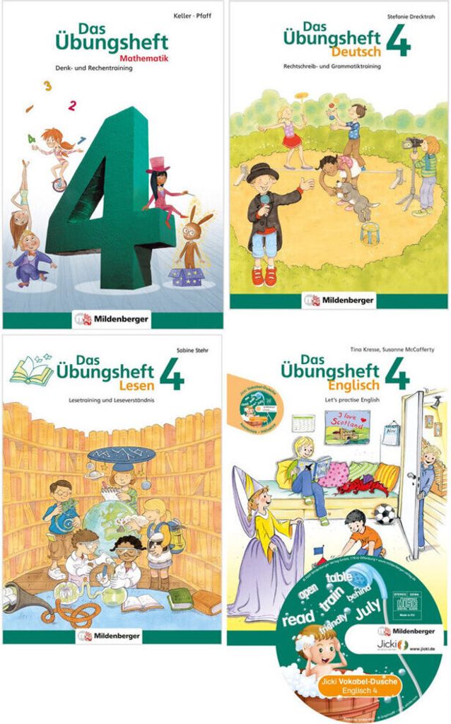 Sicher ins 5. Schuljahr - Paket: Rechnen - Schreiben - Image du produit 