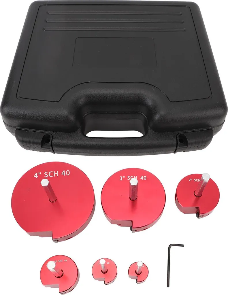 Alésoir pour Réparer les Raccords PVC PPR75-400 sur Foreuse 1/2 Pouce