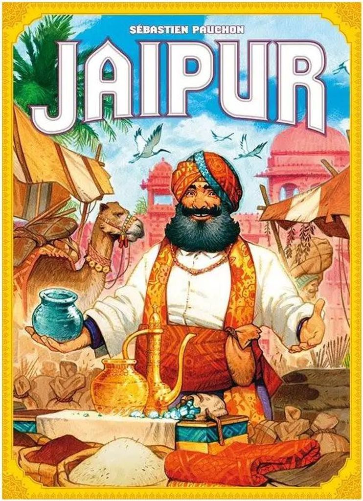 Asmodee Jaipur, Kartenspiel, Kartenaustausch, 12 Jahr(e), Produktbild 
