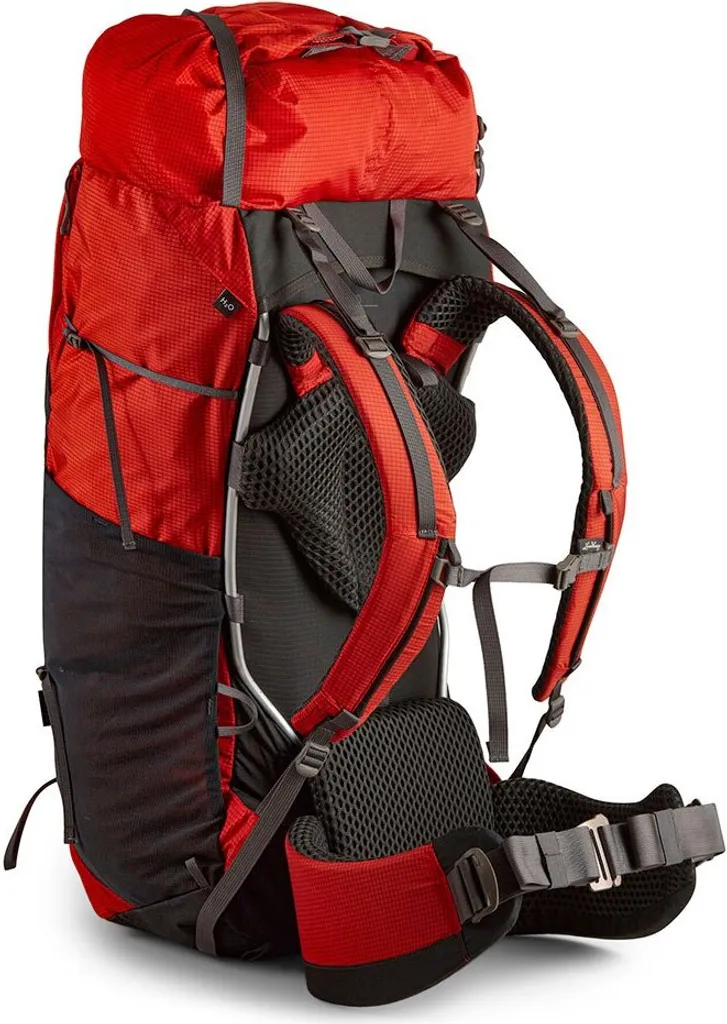 Sac à dos de randonnée 45L Lundhags Padje Light Rouge Haute Performance - 2
