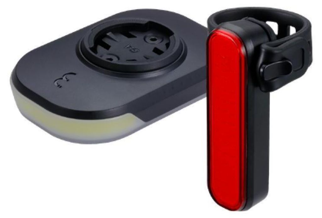 BBB Cycling Lichtset Slice 300 - 300 lm, 750mAh, USB-C, Garmin/Wahoo Insert +...