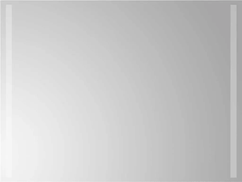 Specchio LED vidaXL 80x60 cm | IP44 Impermeabile e Facile da Montare