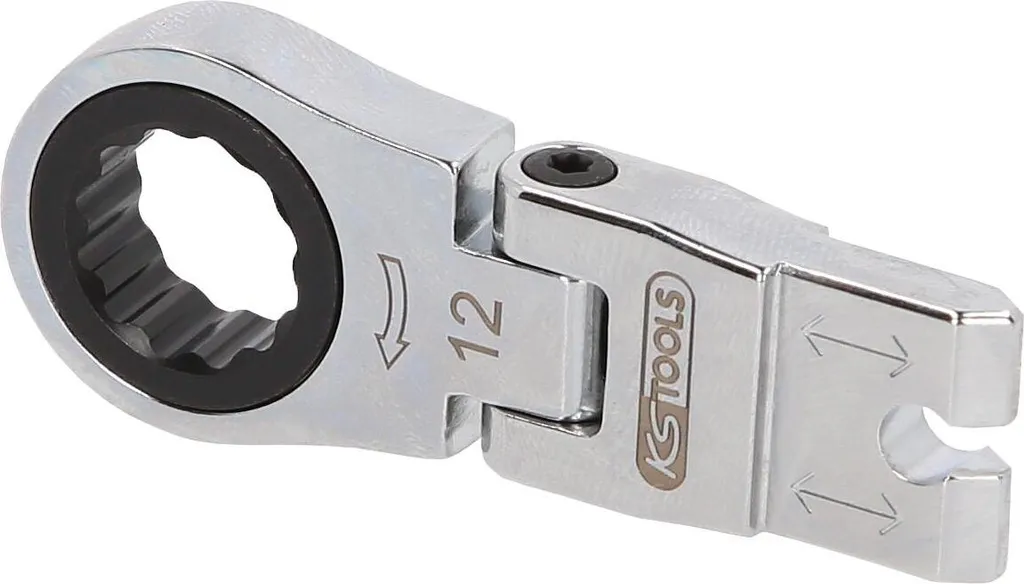 KS Tools Chiave ad Anello 12 mm Professionale | Utensile Meccanica CrV