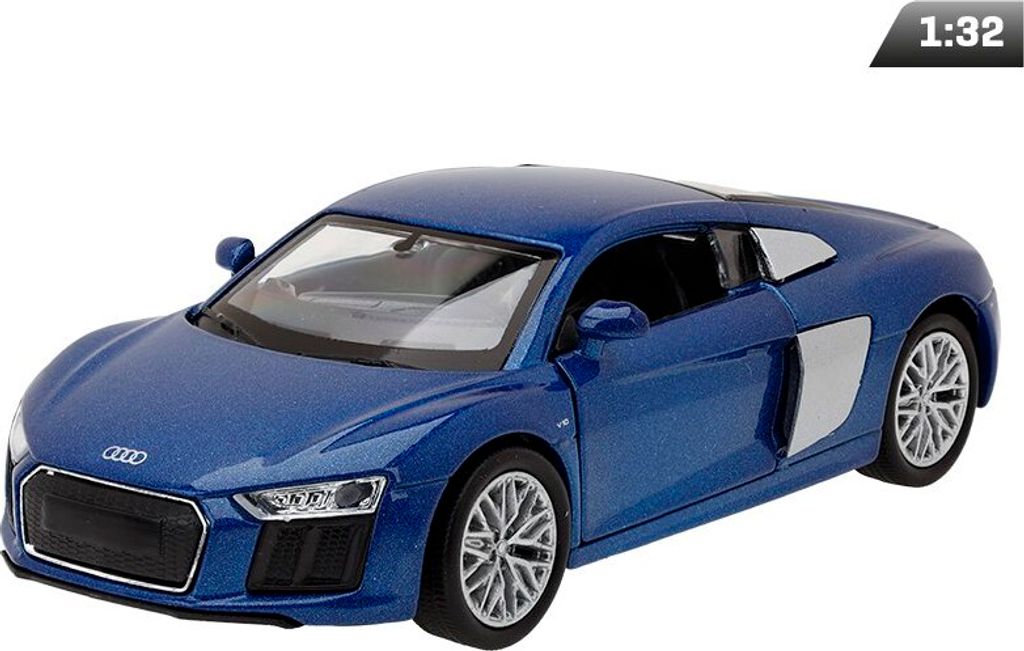 Model in schaal 1:34, Audi R8 Coupe V10 uit 2016, blauw Productafbeelding 