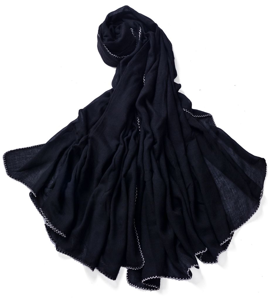 Stola XXL Schwarz