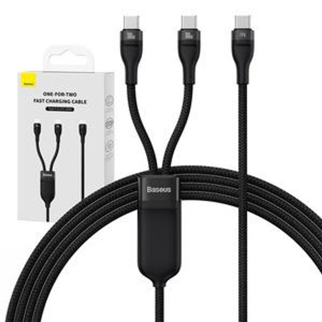 Baseus Flash Series Ⅱ Cavo Di Ricarica Rapida 2In1 Usb-C - Immagine del prodotto 