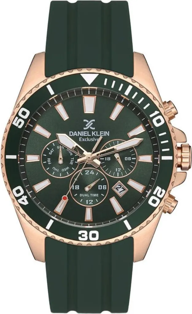 Montre Daniel Klein DK1128375 en acier inoxydable pour homme moderne