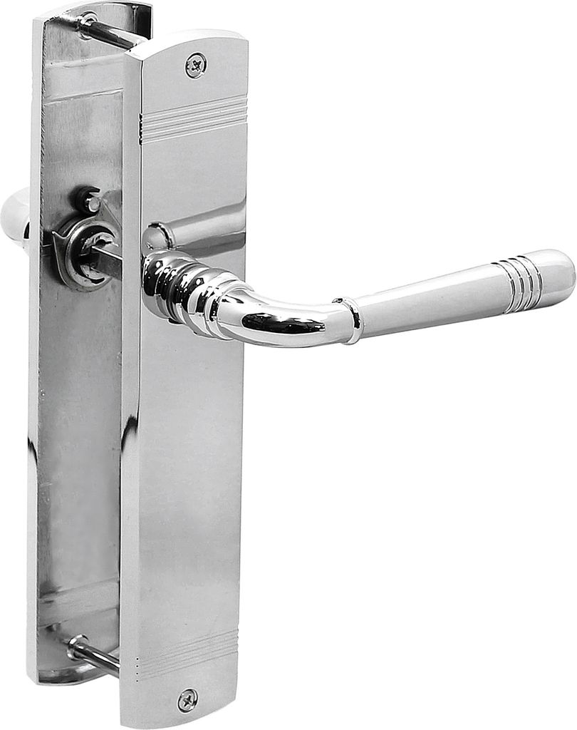 Türbeschlag 1383 Helena LS Blind Chrom Türdrücker Türklinke Produktbild 