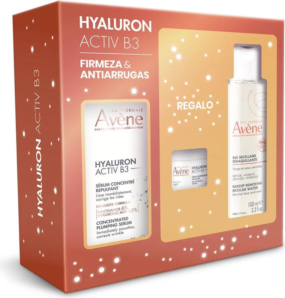 HYALURON ACTIV B3 SERUM + MICELLARE + CREMA CASO 3 Stü ck