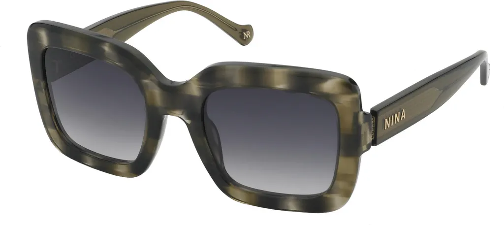 Nina Ricci SNR322 0P66 Lunettes de soleil Marron Camel Beige 53/23/140