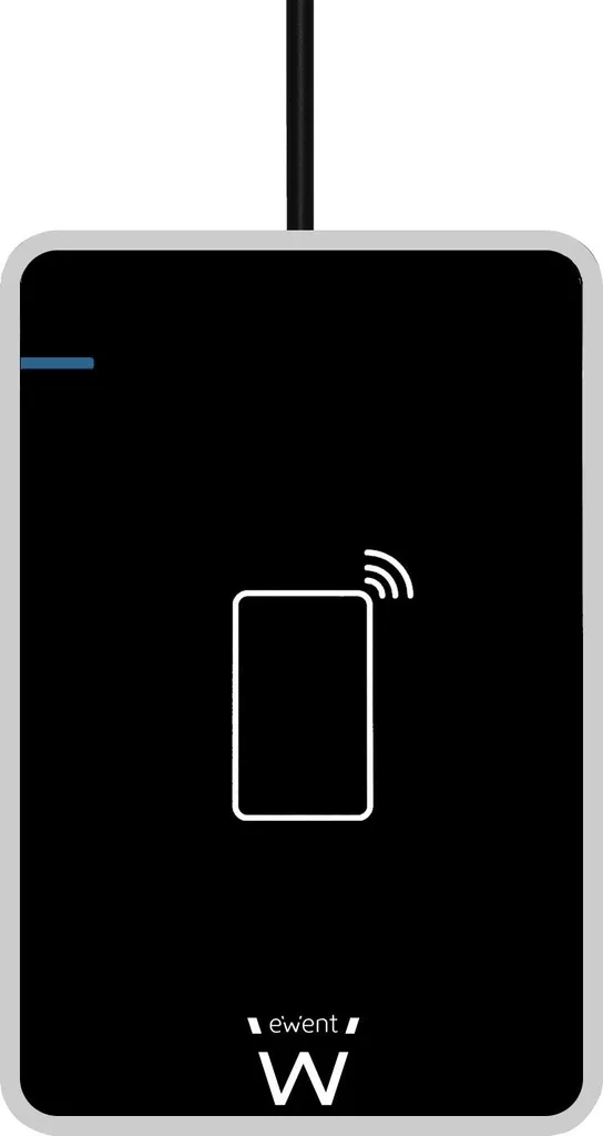 Lecteur de carte à puce NFC Ewent EW1053 sans contact haute performance