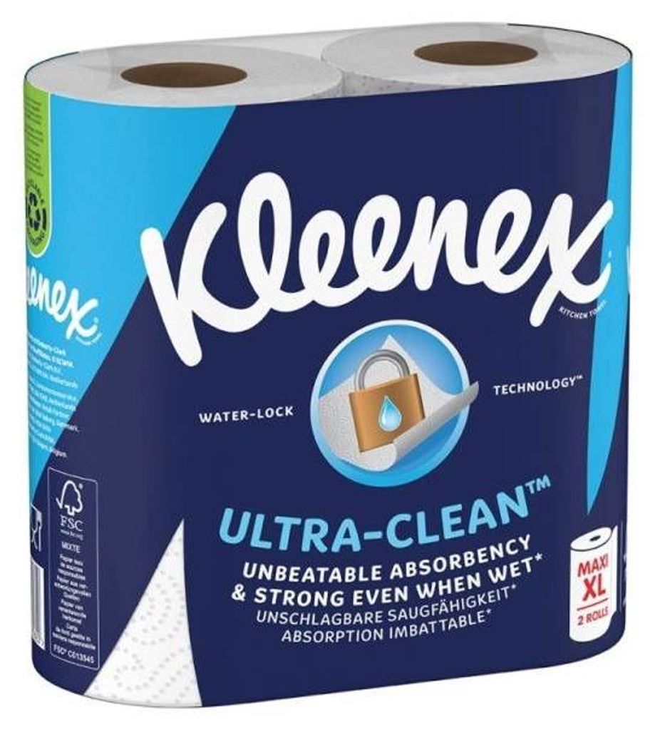Kleenex Clean Ultra Küchenhandtücher, 2 Stück