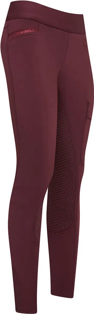 Leggings d'équitation El Capone SFS Bordeaux Imperial Riding Eté 2021