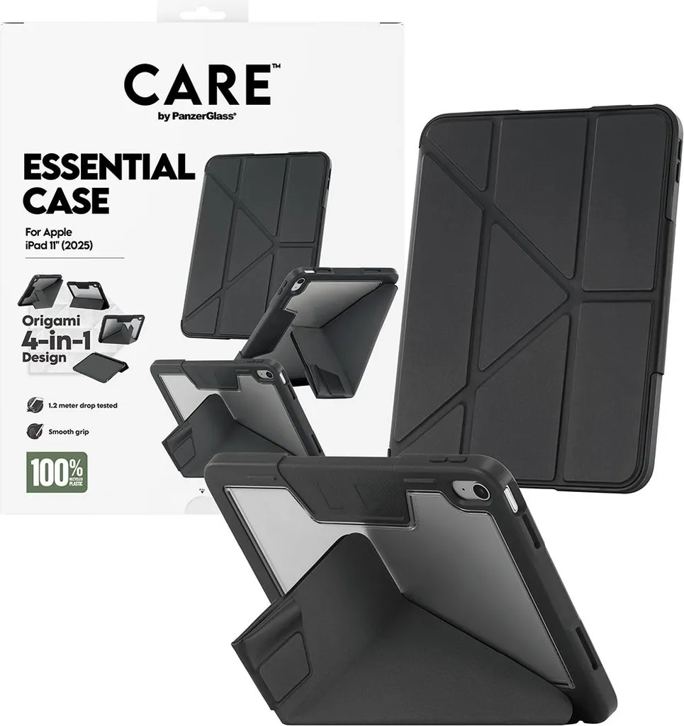 PanzerGlass CARE iPad 11 2025 Custodia Nera Essential - Offerta Online - 5