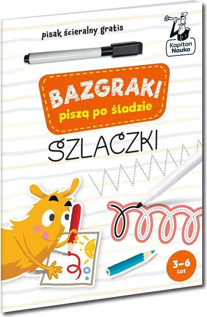 Bazgraki piszą po śladzie. Szlaczki