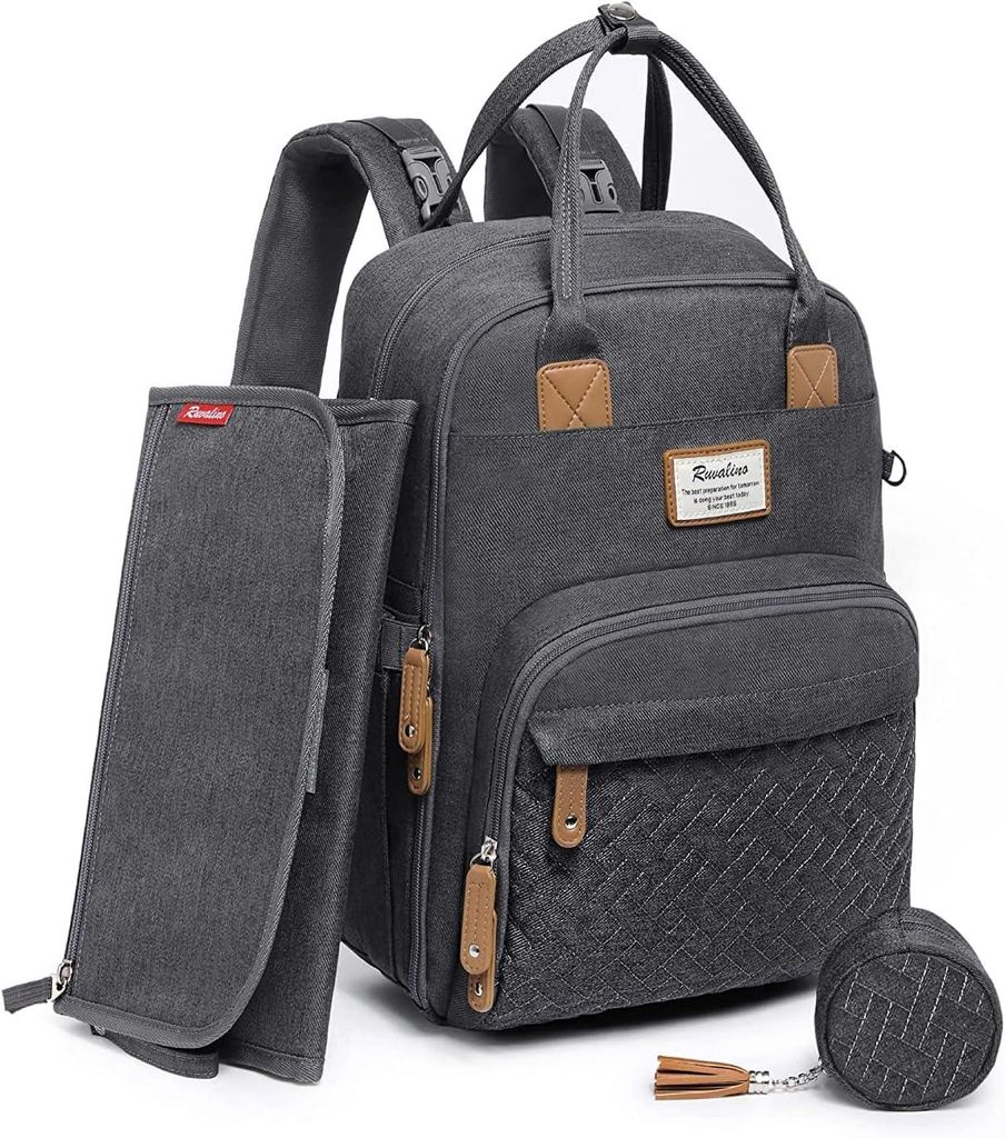 Wickeltasche Rucksack - Dikaslon Großer Wickelrucksack mit Produktbild 