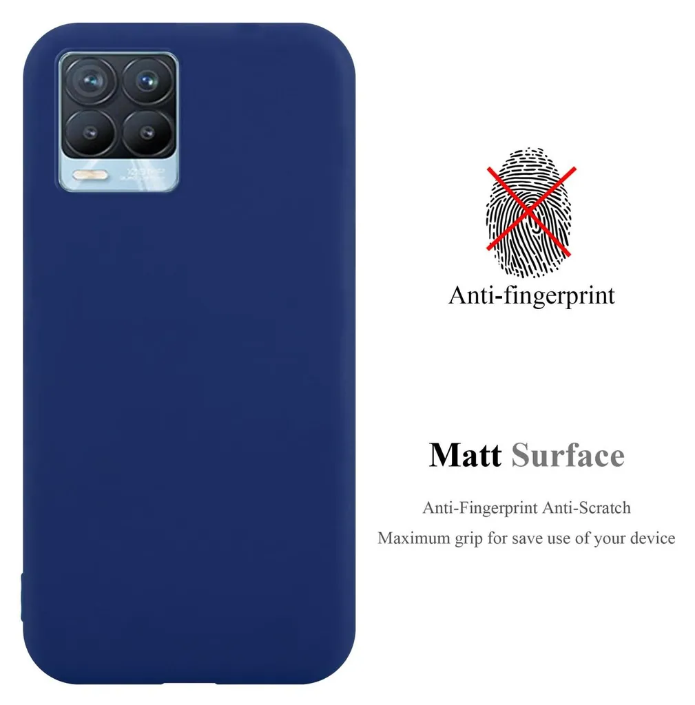 Custodia Silicone Trasparente Per Realme 8 RMX3085 – Antiurto, Morbida E Leggera (6.40”)