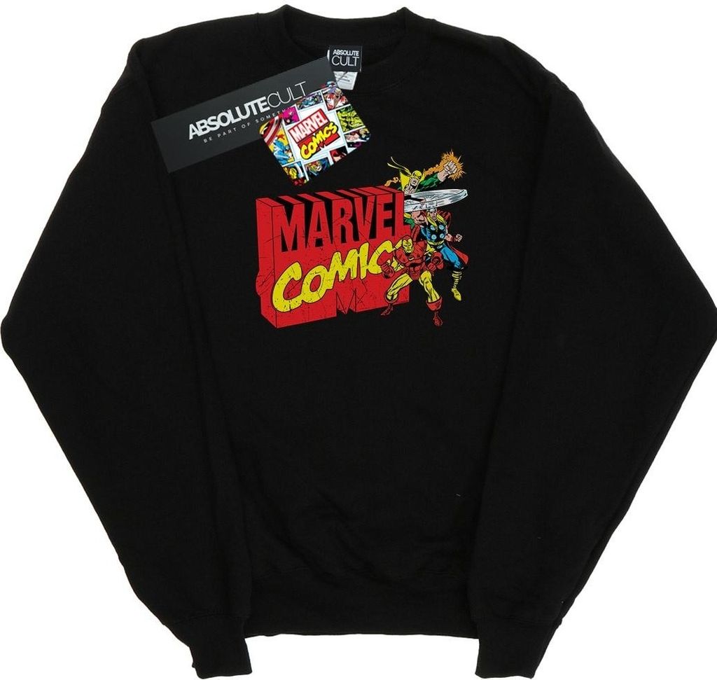 Marvel Comics - Sweatshirt für Damen BI25598 (XXL) (Schwarz)