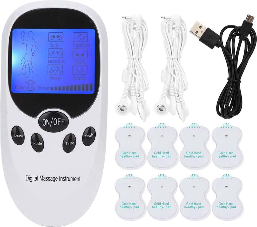 Digitales elektronisches Massagegerät mit zwei Ausgängen Produktbild 