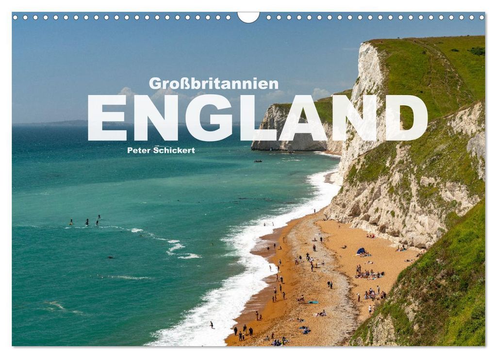 Großbritannien - England (Wandkalender 2027 DIN A3 quer), CALVENDO Monatskalender