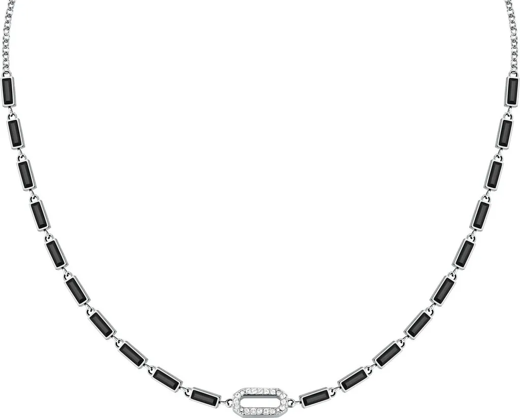 Collier de Soirée Karl Lagerfeld 35cm avec Cristaux - Idéal pour Offrir