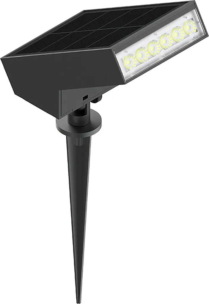 Lampe solaire LED Viking SR15S idéale pour éclairer une allée sombre