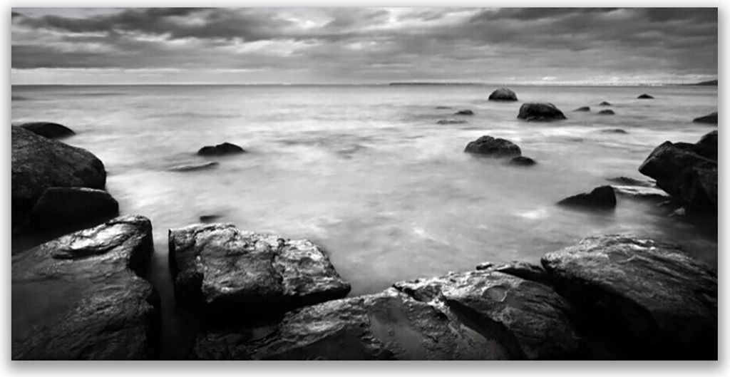 Tulup Leinwand-Bilder 120x60 Wandbild Canvas Kunstdruck Felsen Meer Landschaft