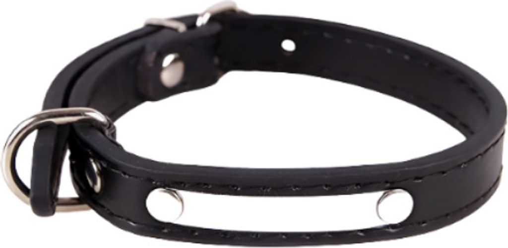 Hondenhalsband Luxe, merk Winiw, kleur zwart, maat S Productafbeelding 
