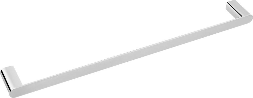 Balneo | Handtuchstange Edelstahl silber CHROM | Handtuchhalter 60 cm QARX Rostfrei | Badetuchstange für Badezimmer