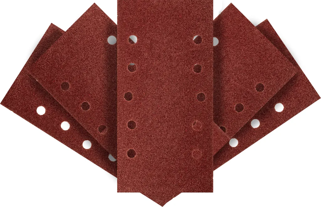 Carta Abrasiva Velcrata K240 Graphite 115x230 mm | Forata per Aspirazione