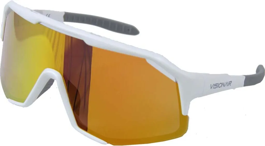 Lunettes de Soleil Italiennes Anti-Buée avec Verres Orange Miroir