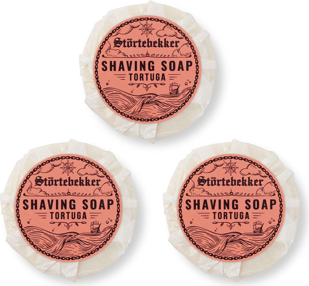 Störtebekker® Premium Rasierseife Tortuga 70g x 3 - Produktbild 