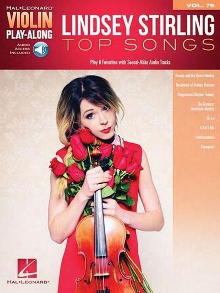 Lindsey Stirling - Top Songs - Violin Play-Along Vol. 79 (Buch/Online Audio)
