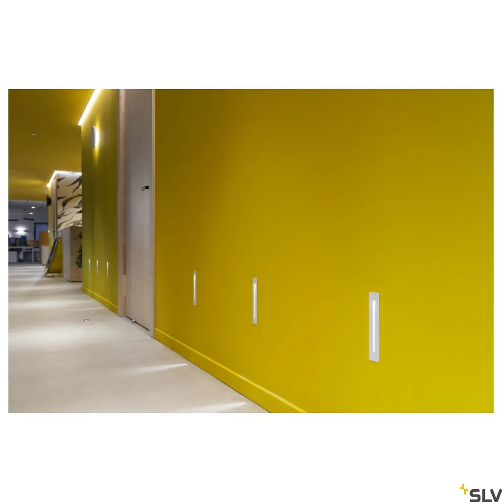 Éclairage de Marche LED Encastrable Blanc 3000K pour Escalier et Mur - 3