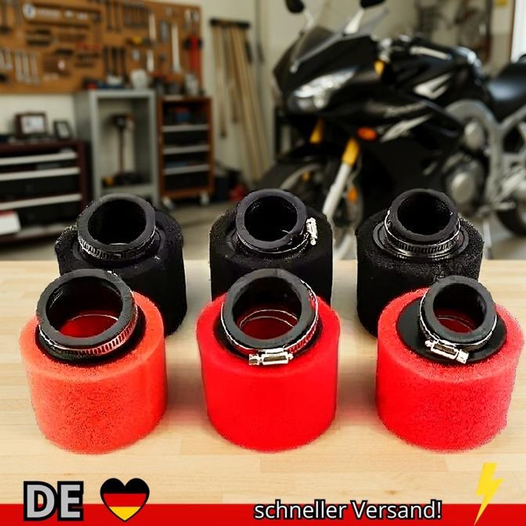 Luftfilter Schaumstoff 35-60mm Moped Roller