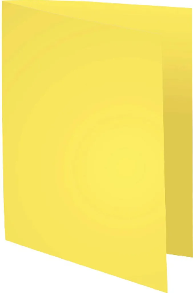Chemise 24x32cm Jaune Exacompta : Fini les Dossiers Introuvables 500p