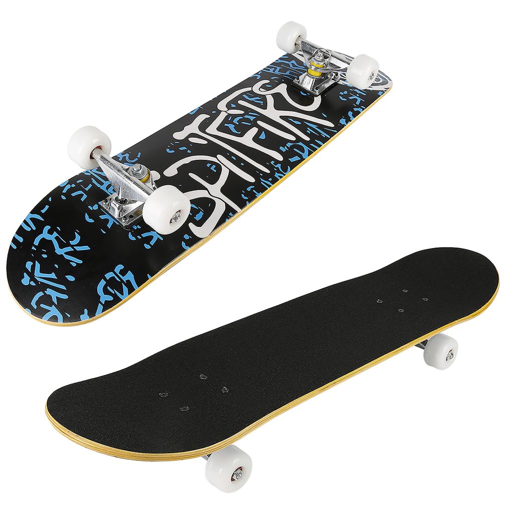 Skateboard Cruiser Skateboard Komplettboard mit ABEC 7 Kugellager Skateboard 
