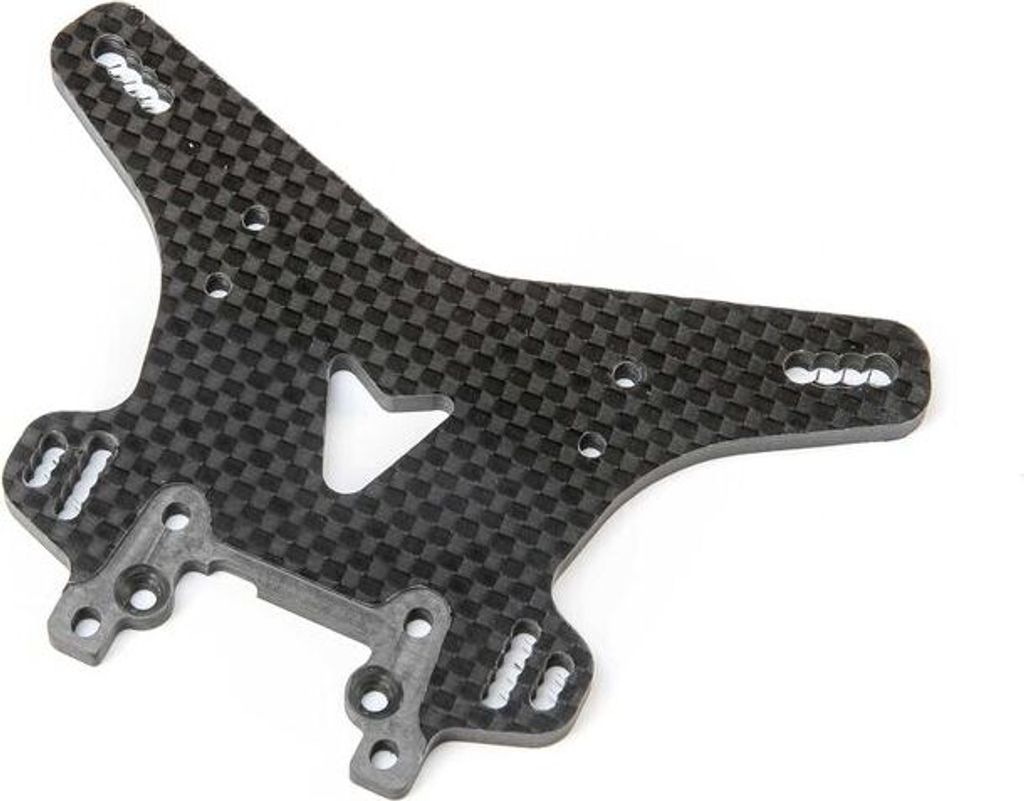 Losi Carbon Front Shock Tower: 8XT