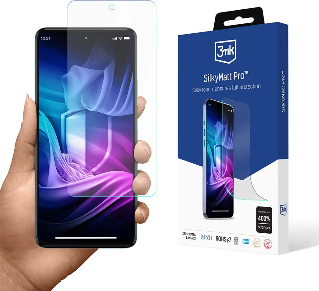Motorola Moto G72 3mk Silky Matt Pro: Pellicola Opaca Anti-Riflesso Premium