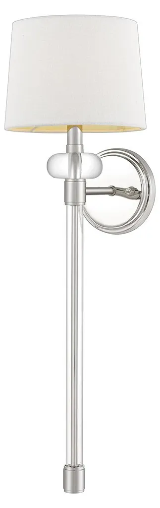 Applique Barbour nickel poli : solution éclairage élégante et durable