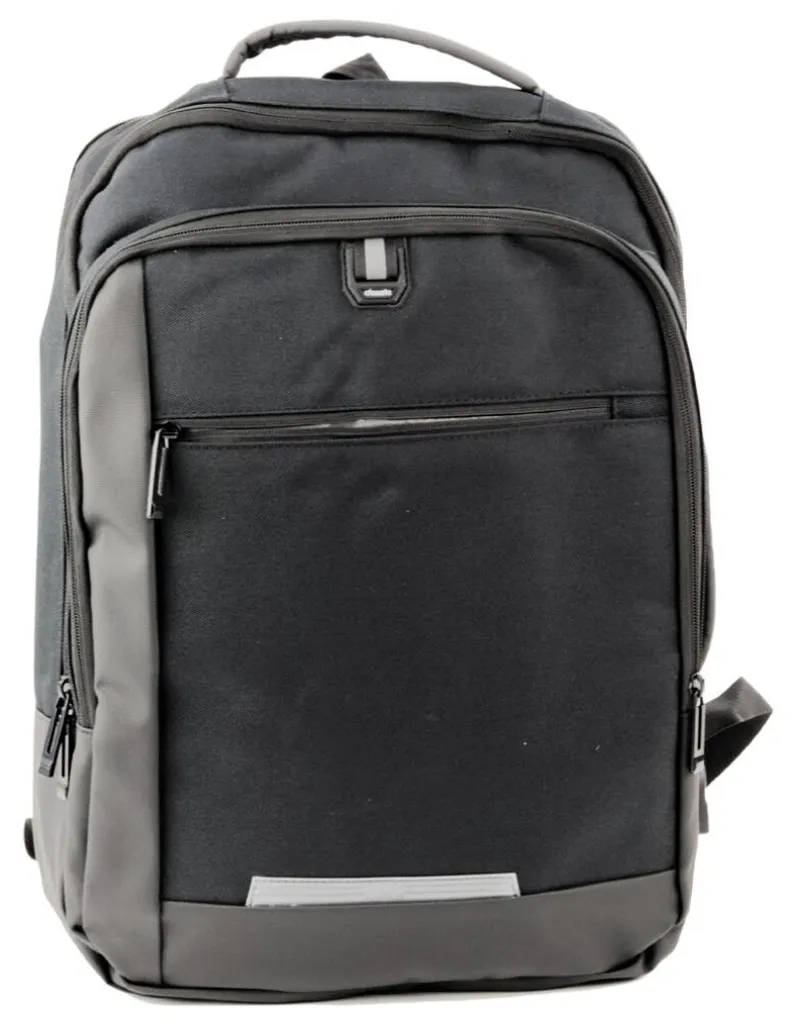 Sac à dos pour le travail noir 16L avec chargeur USB pour ordinateur