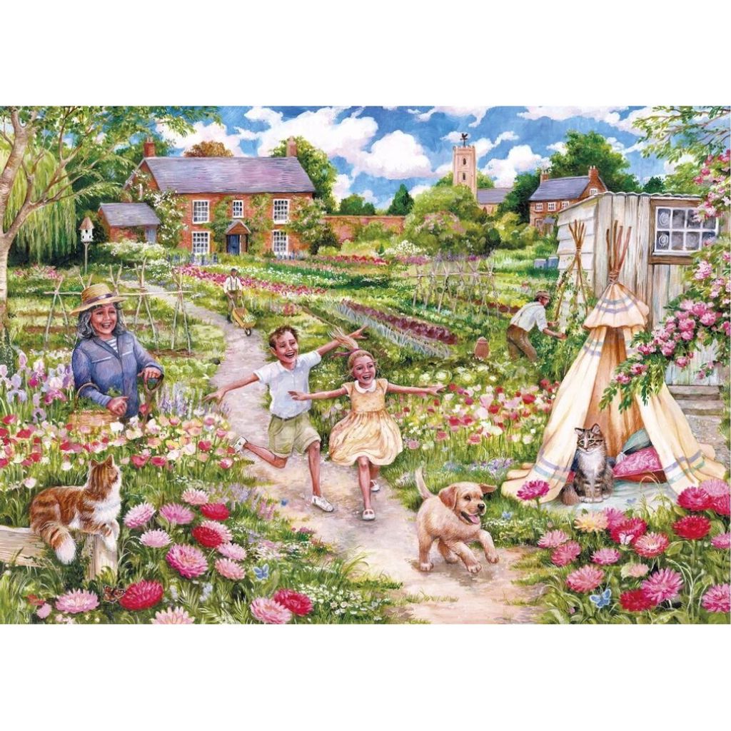 GIBSONS Puzzle Erinnerungen an die Kindheit 500 Teile